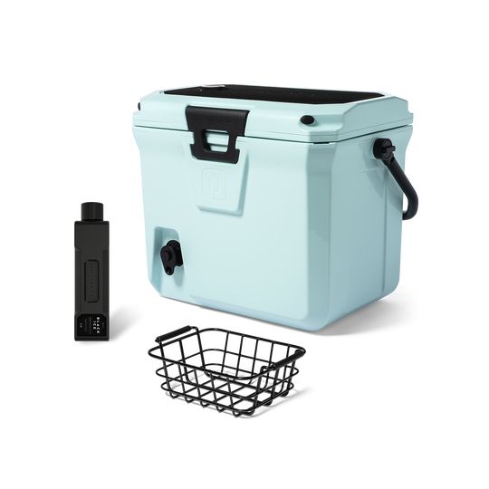 BrüTank 20-Quart Grab + Go Cooler Bundle | Blue Agave