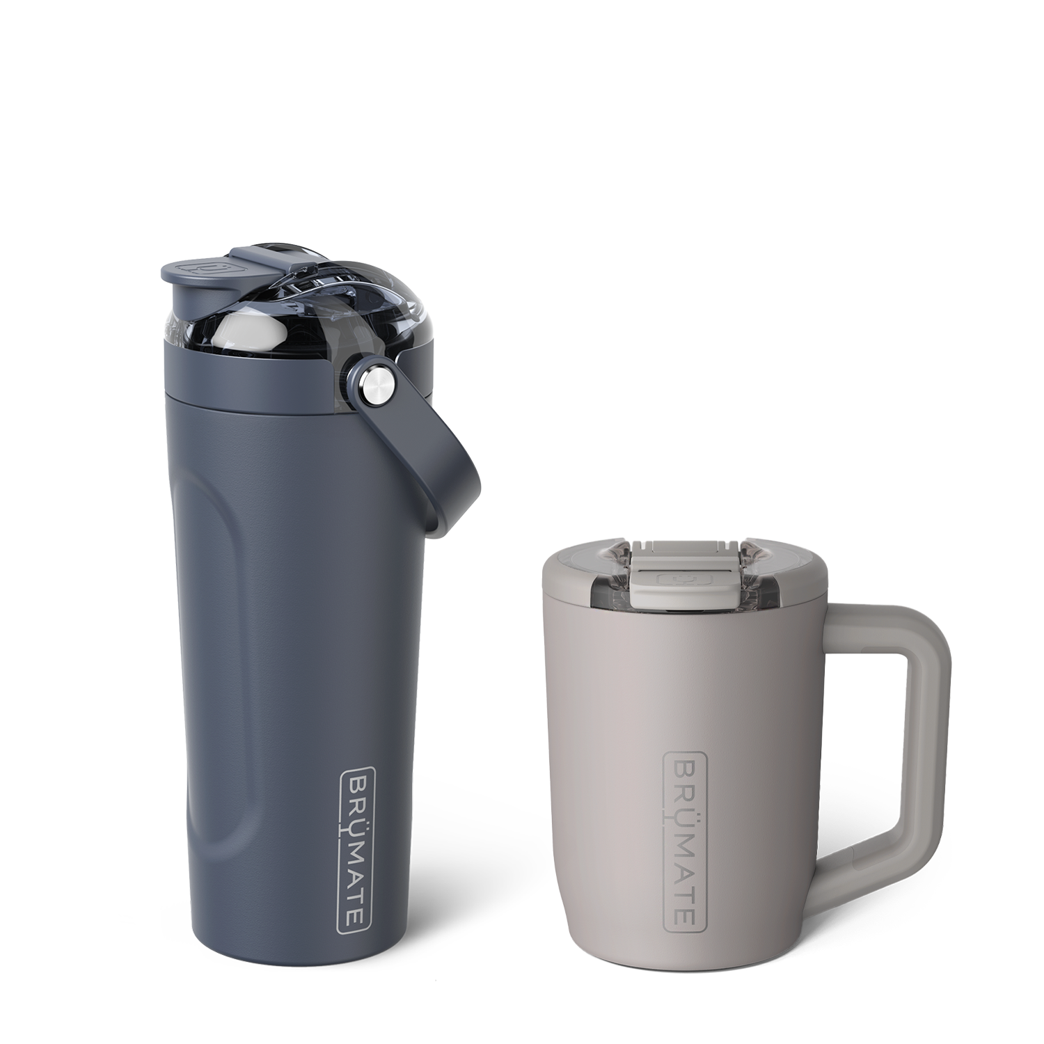 Hydrate + Caffeinate Bundle | Mocha & Nightfall Blue | 15oz/25oz