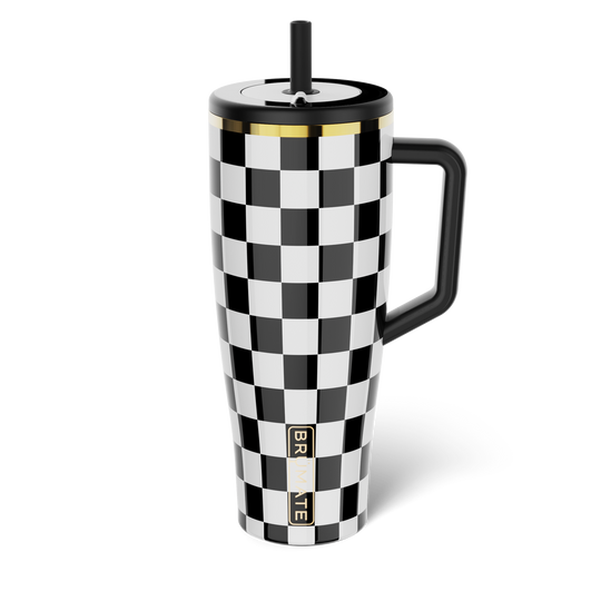 Era 40oz | Black & White Checker