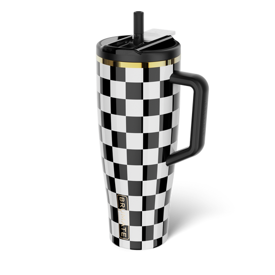 Era Flip 40oz | Black & White Checker