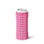 Hopsulator Slim | Pink Gingham | 12oz Slim Cans thumbnail image 1 