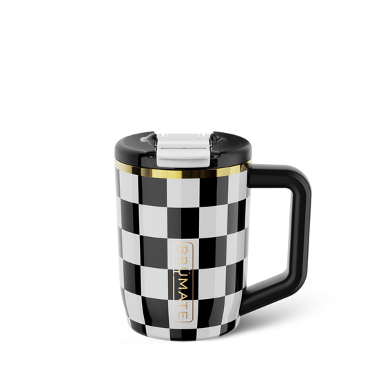 Müv 15oz | Black & White Checker