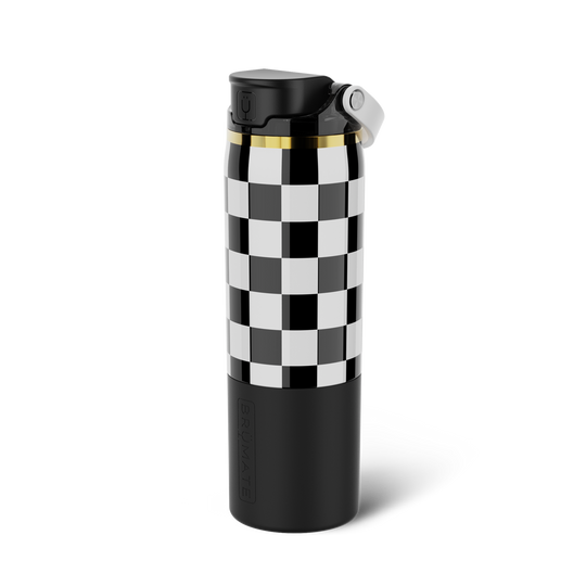 Rise 25oz | Black & White Checker