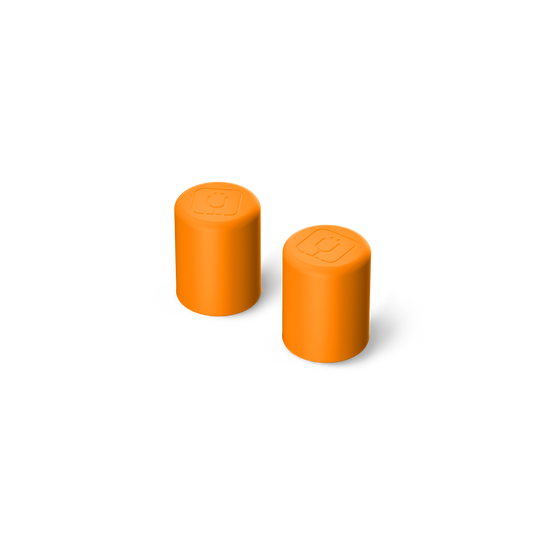 Magnetic Straw Cover | Clementine | 2-Pack