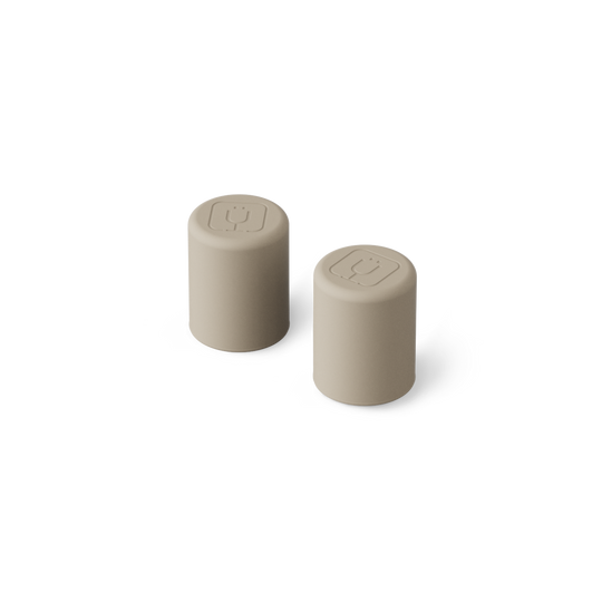 Magnetic Straw Cover | Cream Lace | 2-Pack
