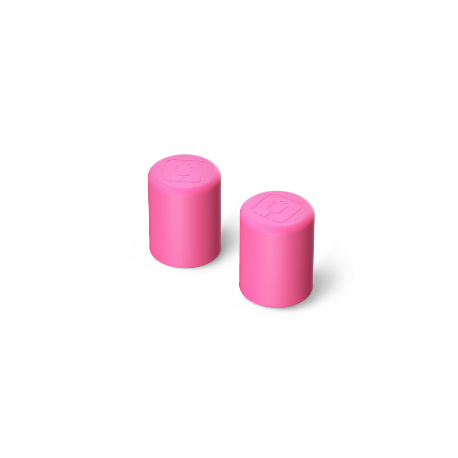 Era Magnetic Straw Cover | Neon Pink | 2-Pack
