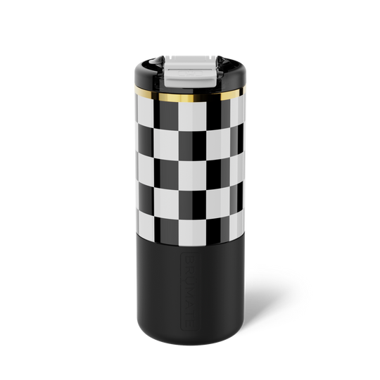 Strova 18oz | Black & White Checker
