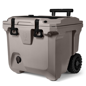 BrüTank 35-Quart Rolling Cooler | Mocha