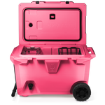 BrüTank 55-Quart Rolling Cooler | Neon Pink thumbnail image 6 