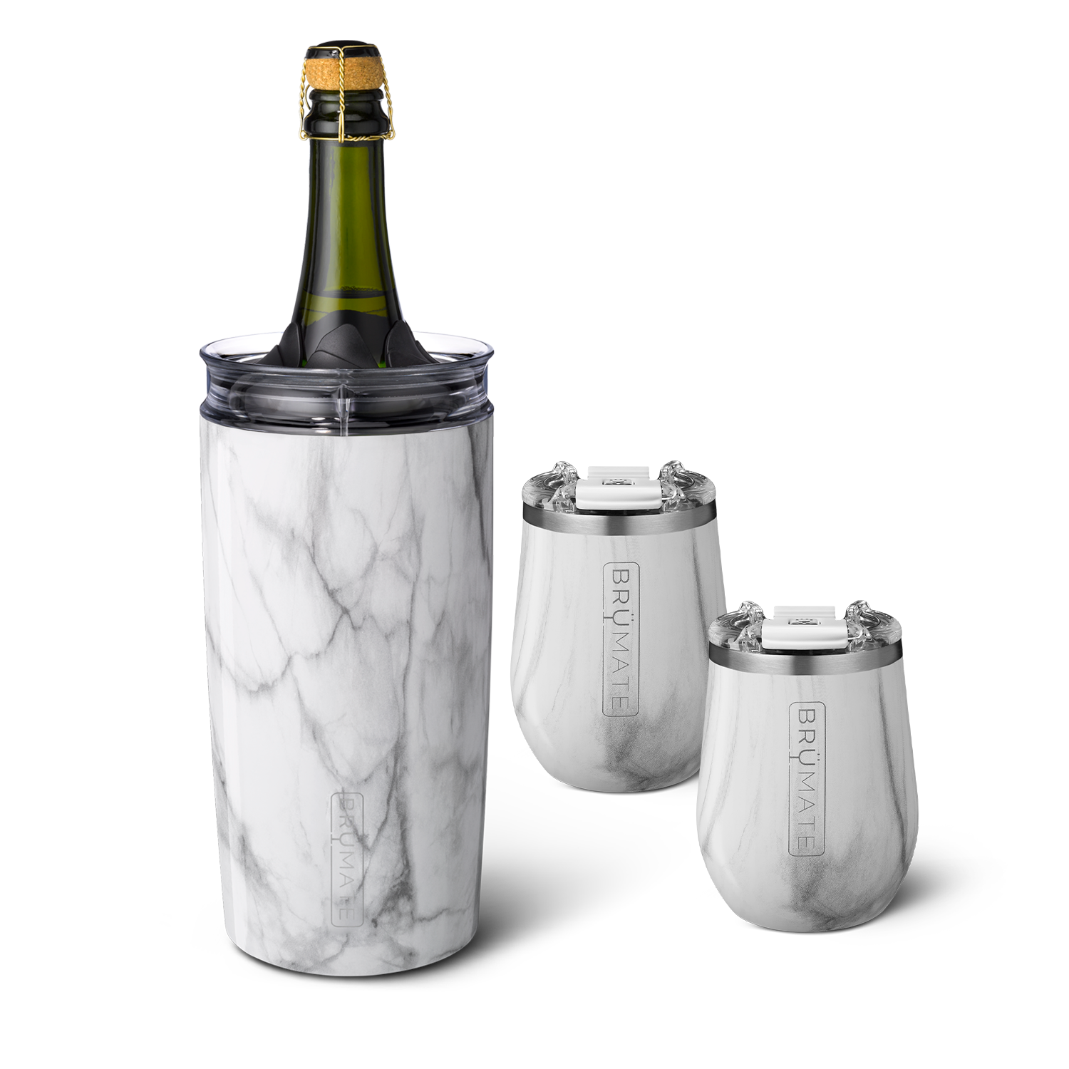 Bottle Chiller Bundle | Carrara | 49/14oz