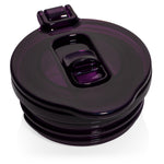 Champagne Flute Straw Lids | (Black, Purple and Clear) thumbnail image 2 