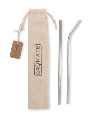 Stainless Steel Reusable Straws | Stainless | Large