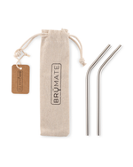 Stainless Steel Reusable Straws | Stainless | Small thumbnail image 1 