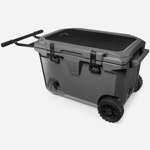 BrüTank 55-Quart Rolling Cooler | Charcoal