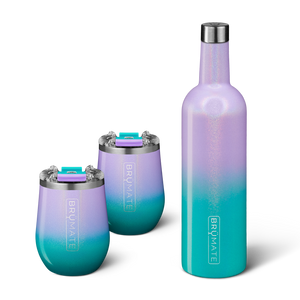 Winesulator™ + 2 Uncork'd XL Set | Glitter Mermaid