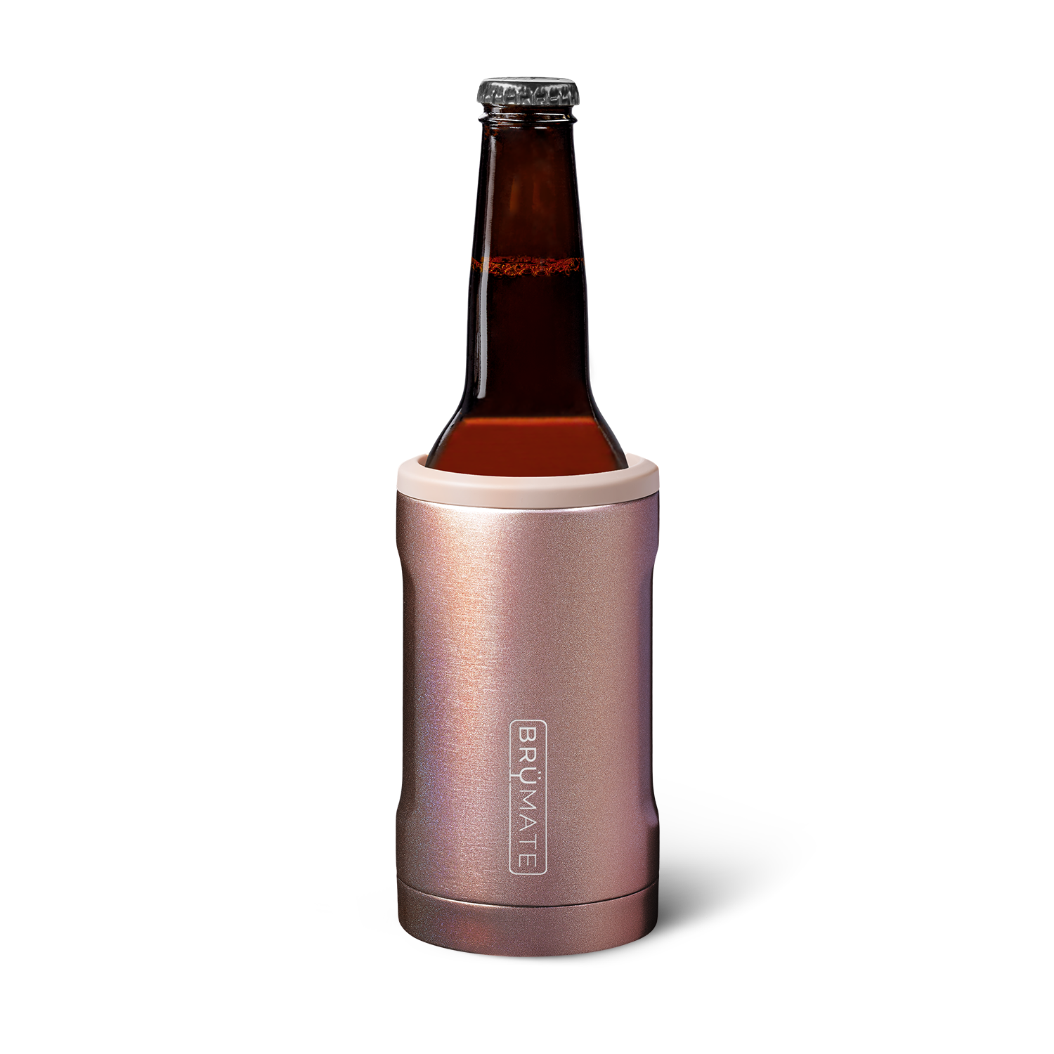 Hopsulator Bott'l | Glitter Rose Gold | 12oz Bottles