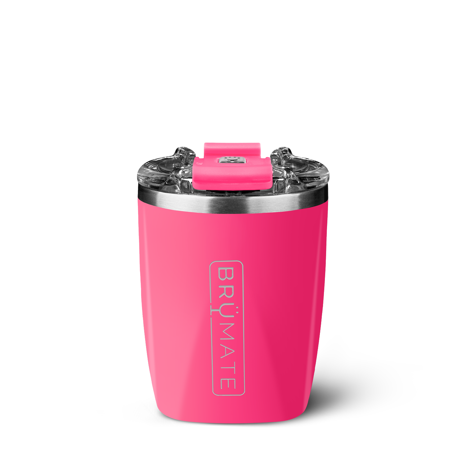 Rocks Tumbler | Neon Pink | 12oz